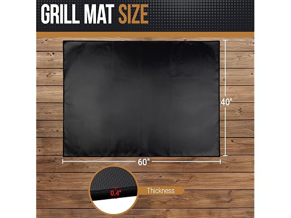 Home-Complete Outdoor Grill Mat for Deck - Gallery 6