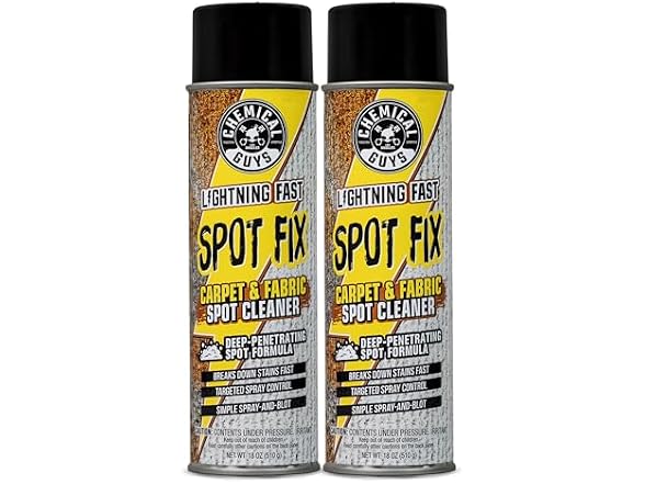 Chemical Guys Lightning Fast Carpet Spot Cleaner 18 oz 2 Pack