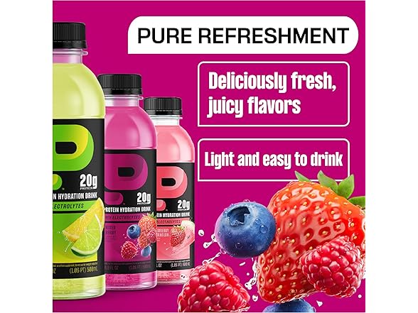 12CT Protein2o Hydration Drink - 2-in-1 Liquid Protein
