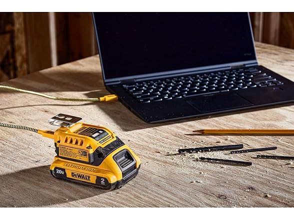 Dewalt DCB094K Battery Charger + USB Wall Charging Kit