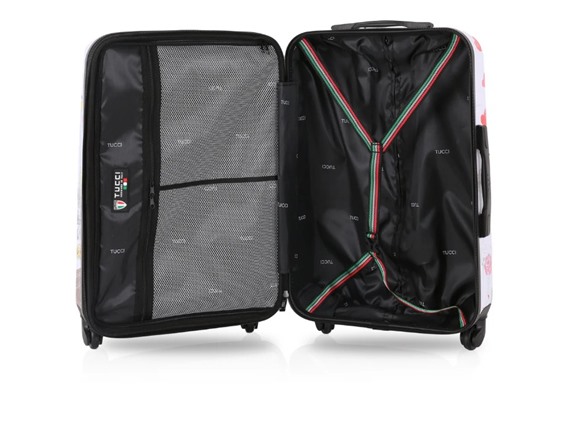 TUCCI Italy Paris Love Art 3PC Luggage