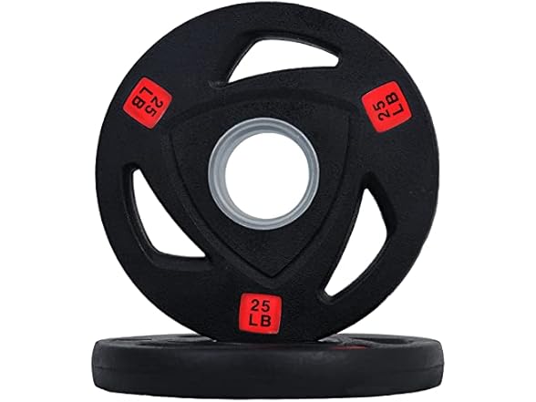 Signature Olympic Plate Weight 25LB Pair