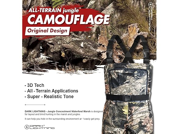 Camo Insulated Chest Waders