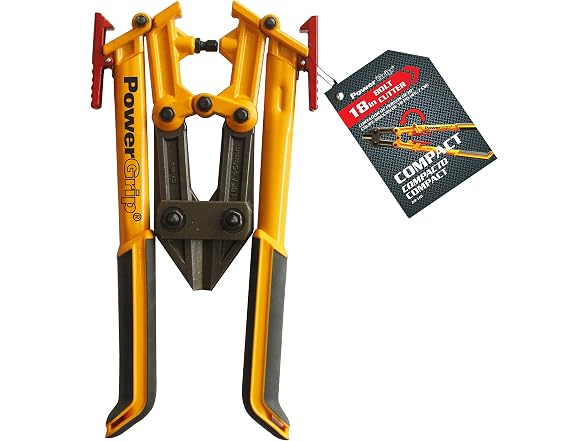 Olympia Tools Power Grip Bolt Cutter, 39-118, 18 Inches