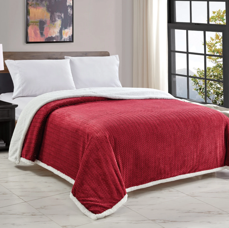 Jacquard Micro Plush Braided Blanket - Gallery 9