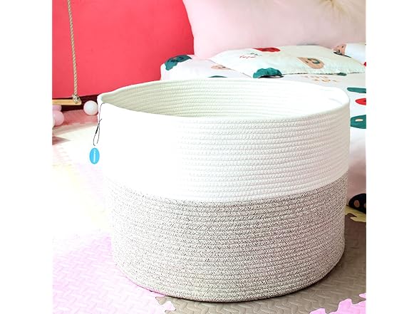 Casaphoria XXXLarge Cotton Rope Basket