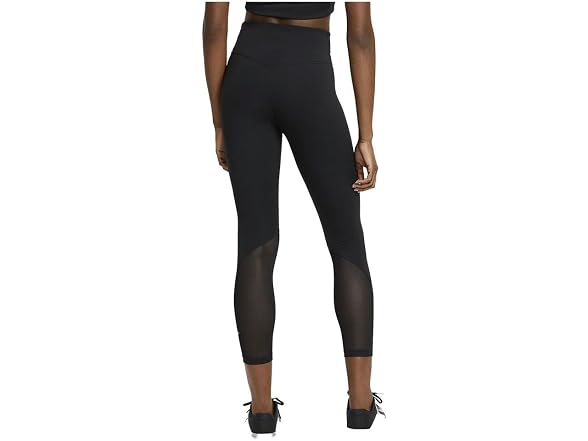 Nike Women (M) 7/8 Mesh-paneled Leggings