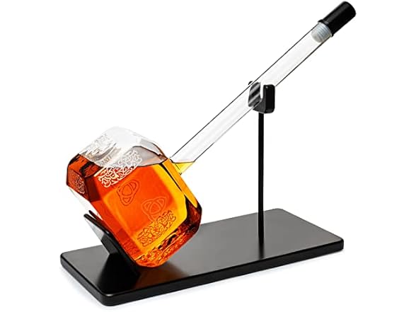 Thors Hammer Whiskey and Wine Decanter