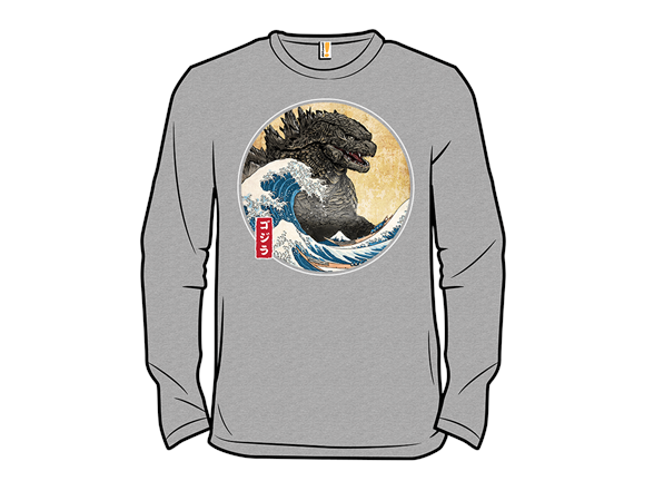 The Great Gojira off Kanagawa