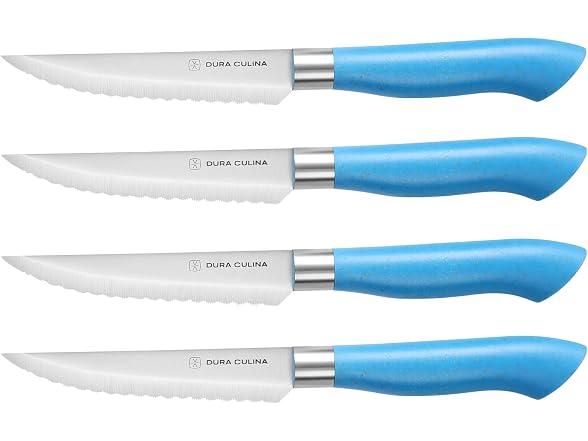Eco-Friendly 3Pc Kitchen Knife Set w/ Sheaths