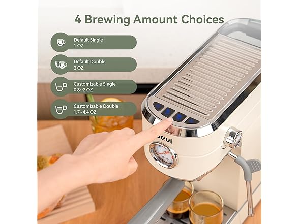 Espresso Machine with Grinder