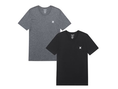 $15.99, Was $48, 66% Off! Hurley Men's SS Crew Neck Basic Tee dealfomo