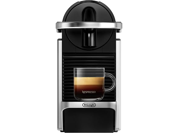 De'Longhi Nespresso Pixie Automatic Coffee Machine (Silver)