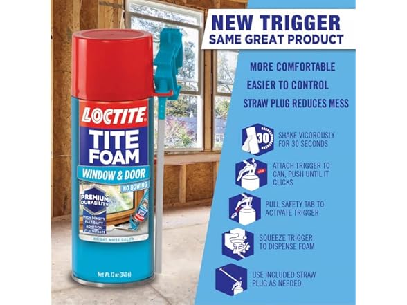 Loctite Tite White Insulating Foam Sealant