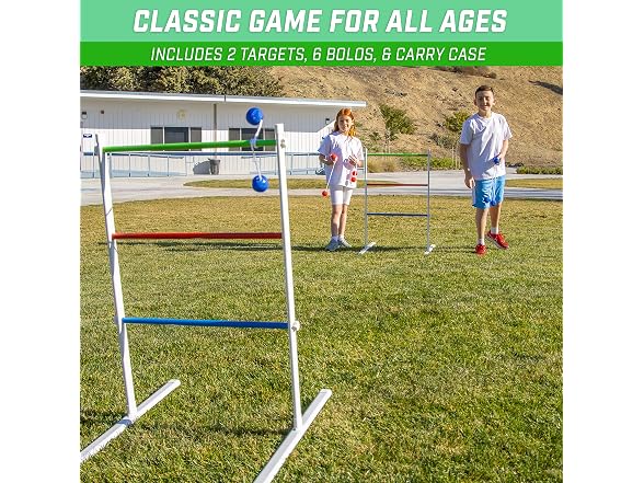 GoSports Portable Ladder Toss Game Set For Family