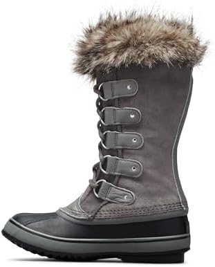 SOREL Women's Joan of Arctic Waterproof Boot - Quarry, Black - 9