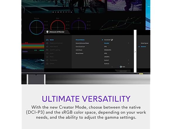Alienware 27" QHD Monitor | AW2723DF