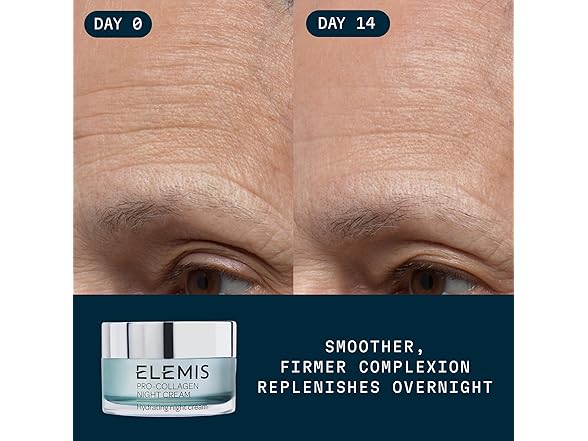 ELEMIS Pro-Collagen Night Cream for Face, Ultra Rich Nightly Facial Moisturizer