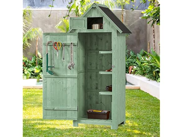 FairOnly Outdoor Shed Storage Cabinet