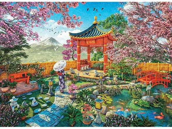 Japanese Spring Garden (1000 Piece)