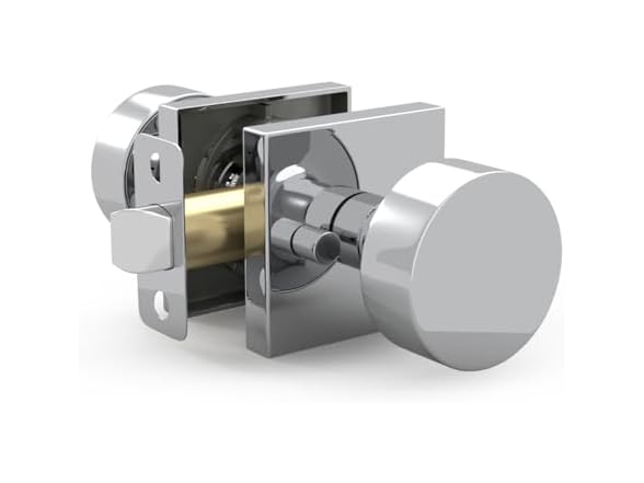 Polished Chrome Privacy