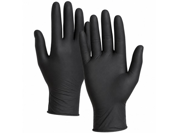 XS Multi-Pack Black Nitrile Gloves