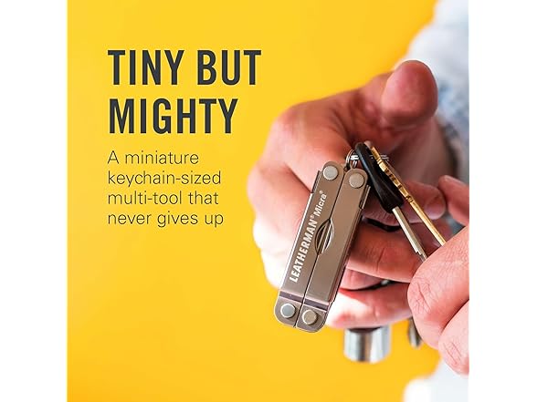 LEATHERMAN, Micra, Keychain Multi-tool w