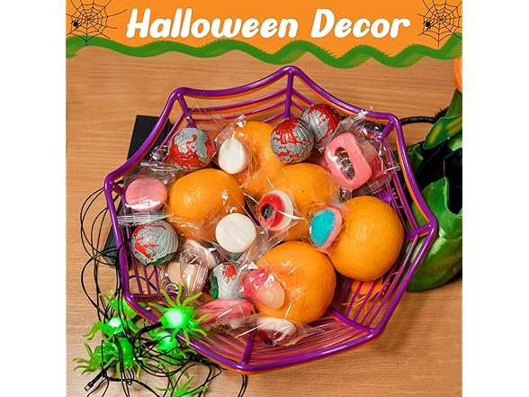 HEKEDES 6 Pcs Halloween Candy Bowl Set