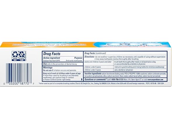 Arm and Hammer Peroxicare Toothpaste Mint 6oz