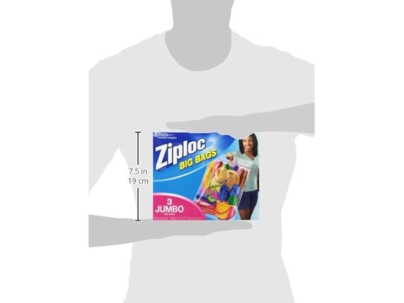 Ziploc Big Bag Jumbo 3ct