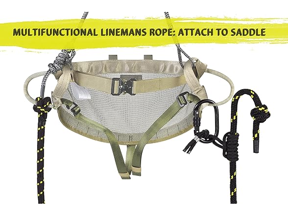 skiguard Treestand Safety Linemans Rope