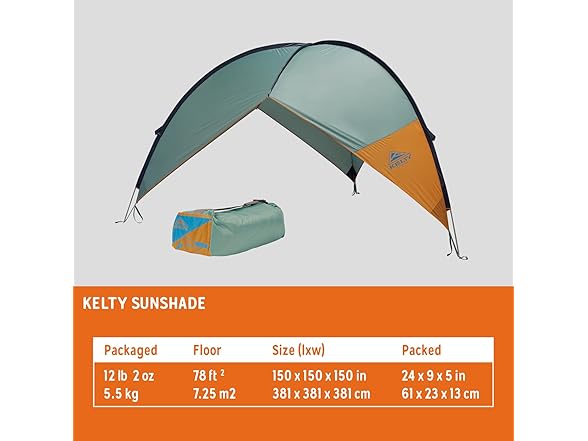 Kelty Sunshade Pop Up Portable Shade