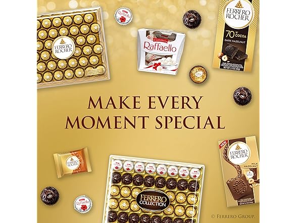 Ferrero Rocher Hazelnut Choc Box 24ct