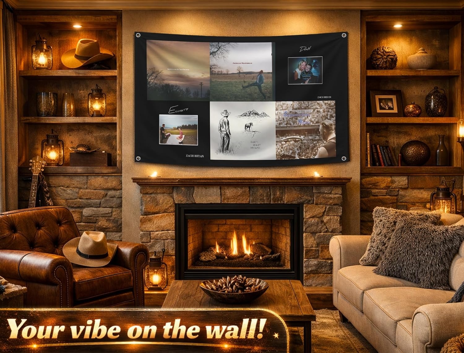 3x5 Feet Country Music Flag - Gallery 8