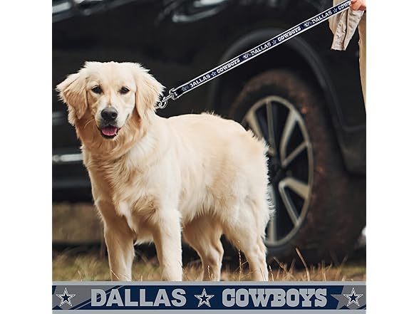 Pets First Dallas Cowboys Pet Collar - L