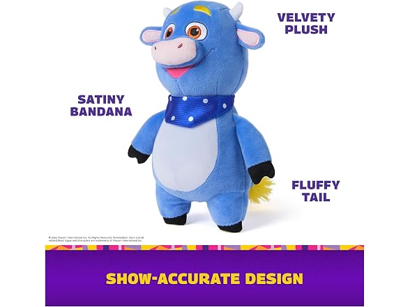 Official Dora Benny Plush Toy, 8-Inch