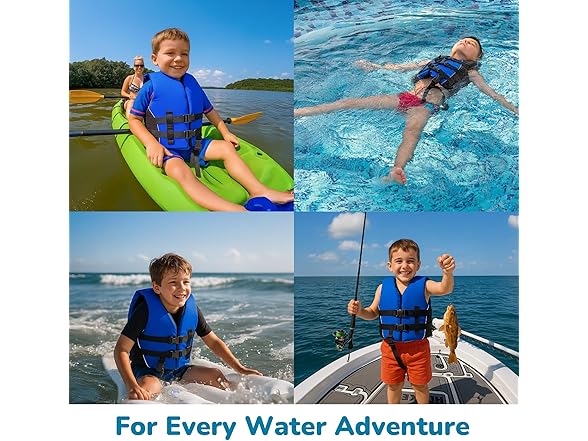 MW Child Universal Life Vest (Blue, 30-50 lbs)