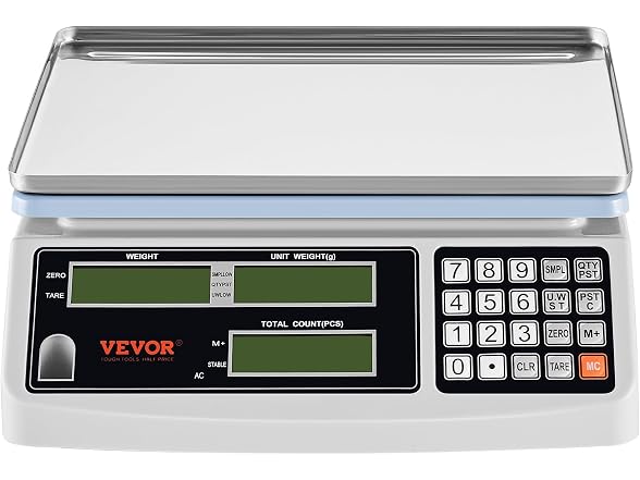 Industrial Counting Scale, 15 kg x 0.5