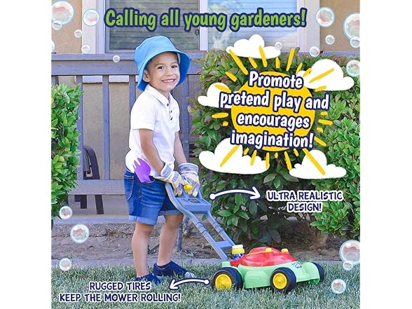 Maxx Bubbles Bubble-N-Go Mower