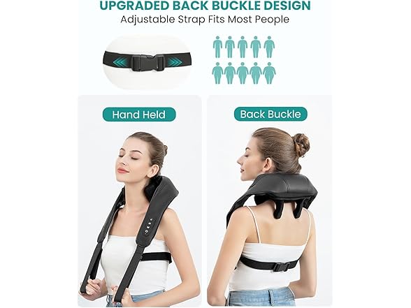 Nekteck Cordless 6D Shiatsu Massager