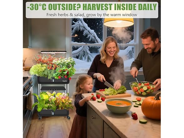 DRYADES 44 Pod Hydroponic Indoor Garden