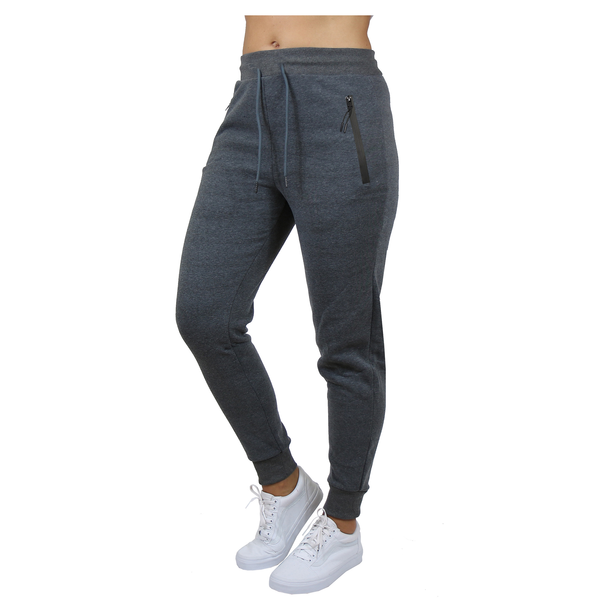 3Pk Asst Womens Fleece-Lined Jogger Pants - Gallery 14