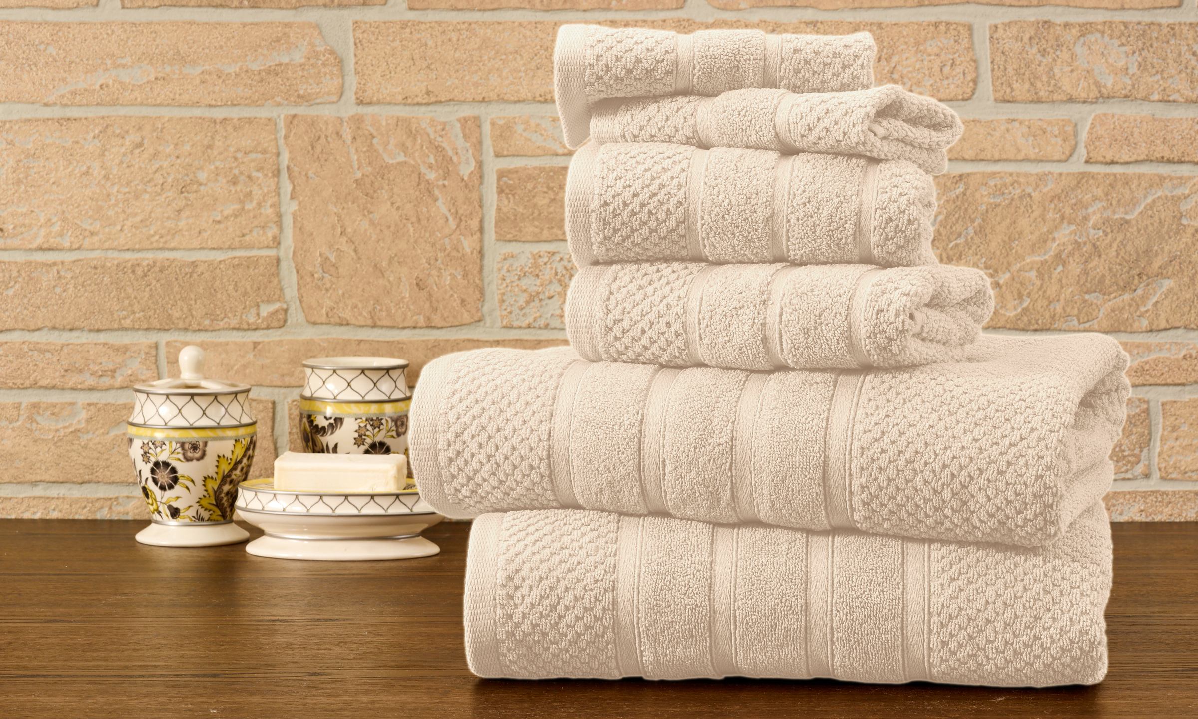 100% Egyptian Cotton 6-Piece Towel Set - Gallery 27