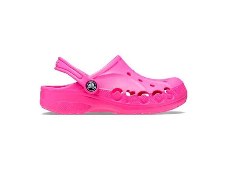 Crocs Baya Big Kids Clog Electric Pink Size J1