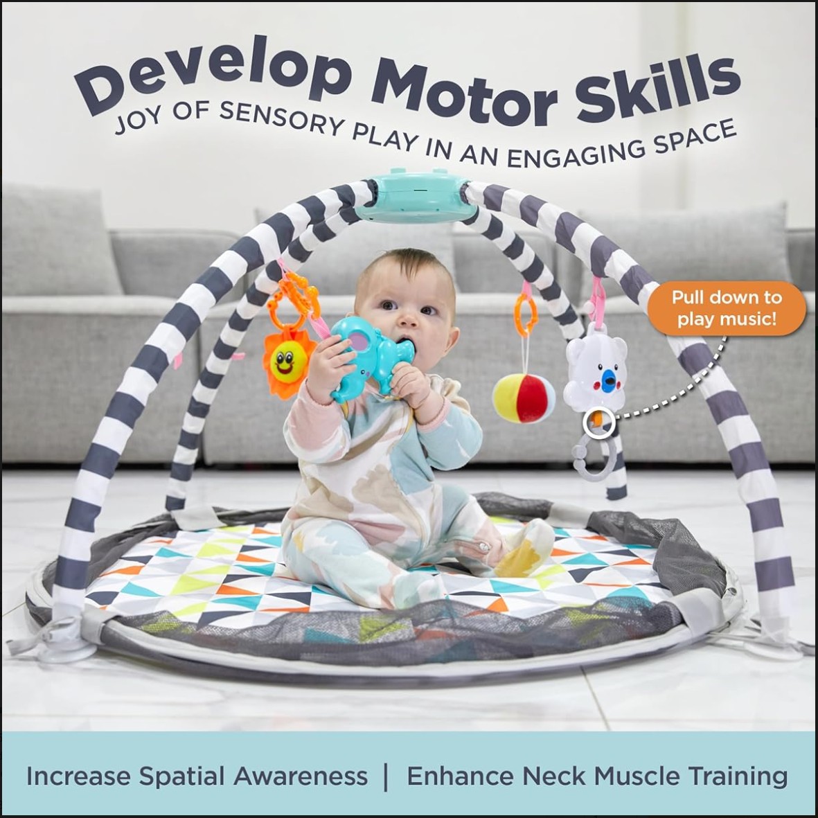 5 in 1 Baby Play Gym & Ball Pit - Gallery 13