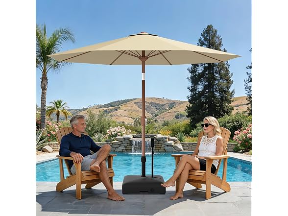 GREENVINES 23.6" Patio-Umbrella-Base