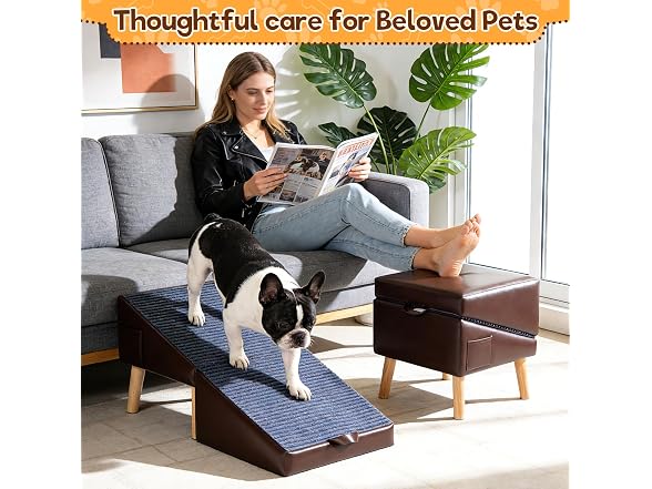 KUKANTST Dog Stairs for Small Dogs