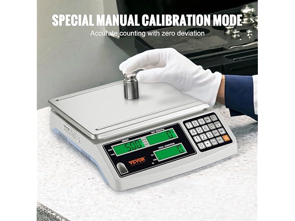 Industrial Counting Scale, 15 kg x 0.5