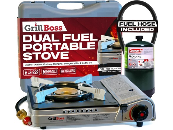 Grill Boss Dual Fuel Portable Stove