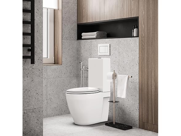 Garvee 19 in Toilet Seat with Cover Soft Close